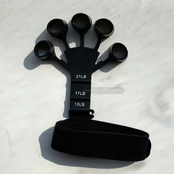 Clip para fortalecer la muñeca y el agarre de metal negro resistente -  Ejercitador de metal de resistencia de 100 lb para manos, antebrazos y  dedos, negro (asas en negrita) acero inoxidable
